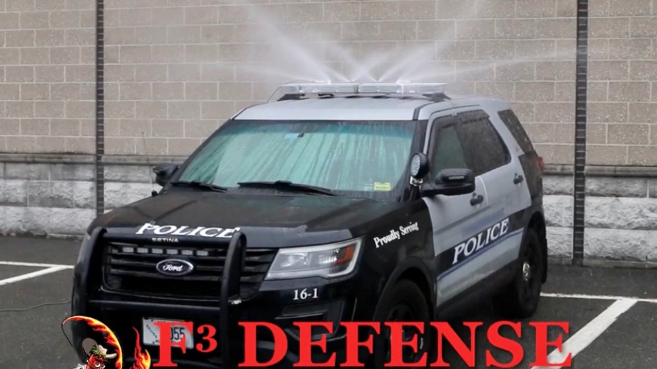 Law Enforcement Mobile Pepper Spray Deployment System