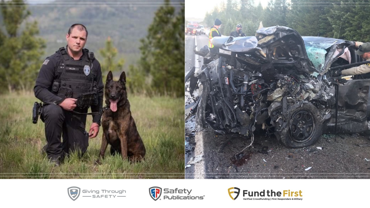 Chewelah K9 Officer Injured in Head-On Collision While on Duty