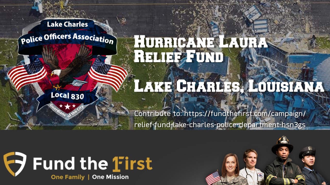 Hurricane Laura Relief Fund - Lake Charles Police Department