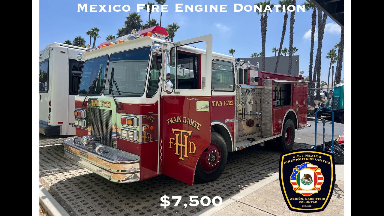 Mexico Fire Engine Donation